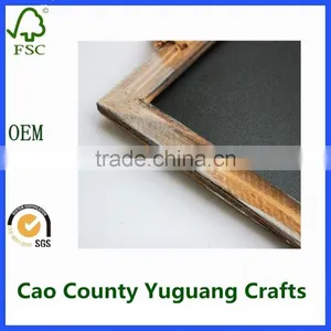 Wooden Frame Vintage Decorative Chalkboards for Message Board Signs thumbnail-5