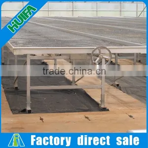 2016 Hot Sale 1.7m Width Greenhouse Rolling Ebb and Flow Bench in America thumbnail-4