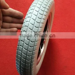 Keyway Bearing Type Aluminum Rim pu Foam Tyre Wheelchair Wheel thumbnail-2