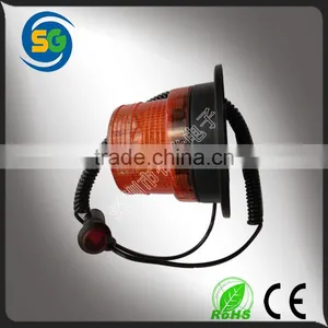 DC12V/24V Magnets Emergency LED Strobe Light Amber thumbnail-2