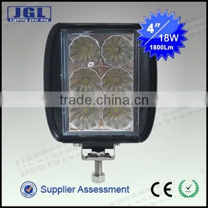 18W Rugged Ridge off Road Led Light Bar off Road Atv Led Light Bar 5JG-JFL060-HL thumbnail-1