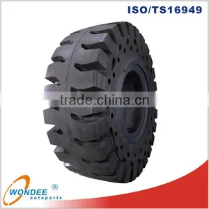 China Manufacture Engineering Machinery Solid OTR Tyre thumbnail-1