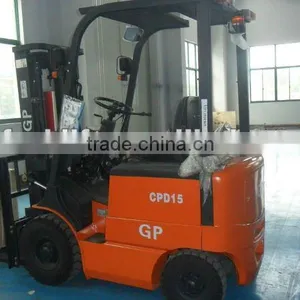 1.5 Ton DC Power Battery Forklift Truck thumbnail-1