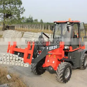 EVERUN Multi-function Wheel Loader ER20 With CE Engine/Attachments for Sale thumbnail-5