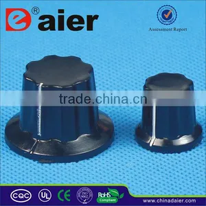 6mm Black Amp Gas Control Knobs thumbnail-1