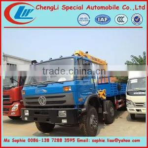 Dongfeng 8x4 Truck With Brick Crane,truck With Loading Crane thumbnail-1