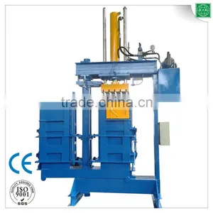 Hydraulic Double Chamber Vertical Baler for Used Clothes and Textile thumbnail-1