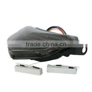 Integrated LED Smoke Tail Light Turn Signals For GSXR 600 750 2004-2005 thumbnail-1