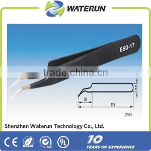 115mm Length Vetus Eyelash Extension Tweezers Stainless Steel Tweezer Wiht Sharp Point thumbnail-1