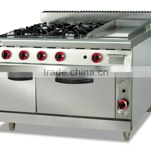Gas Range With 4-Burner&Griddle&Oven (GH-996A) thumbnail-1