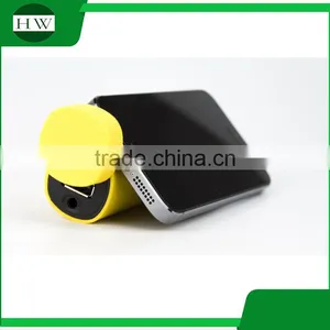 3 in 1 Mini Cylinder Portable Multi Function Usb Charger Power Bank Bluetooth Wireless Phone Speaker With Stand Holder thumbnail-5