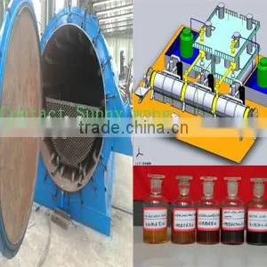 Recycling Machine Full Open Door Special Design Pyrolysis Waste Plastic/Tyre Getting Furnace Oil thumbnail-1