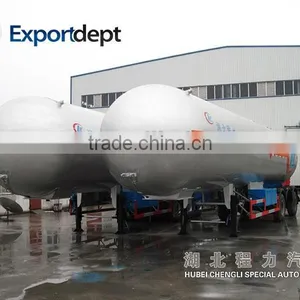 48m3 Propane Semi Trailer, Lpg Gas Cylinder Trailer thumbnail-1