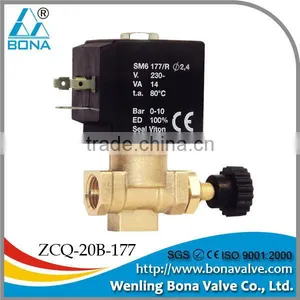 BONA Steam SAMA177 Brass Solenoid Valve thumbnail-1