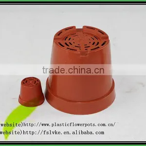 Lovely Mini Plastic Flower Pots for Seed Nursery Planter thumbnail-3