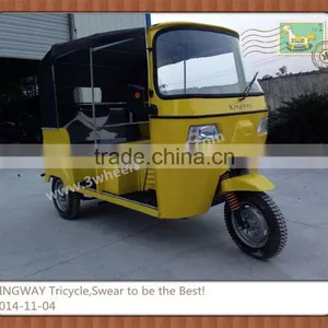 Three Wheeler Auto Rickshaw 110CC/175CC/200CC Passenger Tuk Tricycle Bajaj Bajaj Autorickshaw Price thumbnail-1