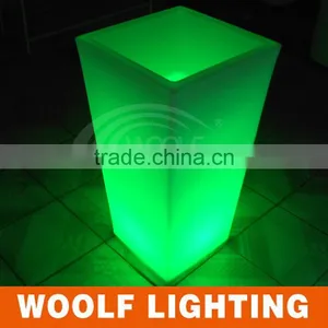Modern Led Square Plant Flower Pots thumbnail-1