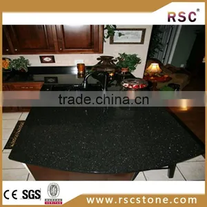 Good Price Black Galaxy Kitchen Granite Countertop thumbnail-1
