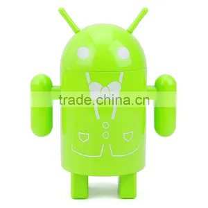 Supply Creative Fashion Android Robot Colorful Light / Small Night Light --green thumbnail-1