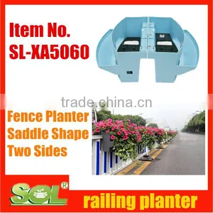 Plastic Hanging Baskets Plastic Flower Planters Garden Pots SL-XA5060 thumbnail-1