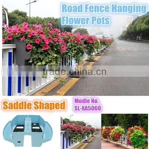 Flower Plastic Hanging Pots for Fence SL-XA5060 SOL Planter thumbnail-1