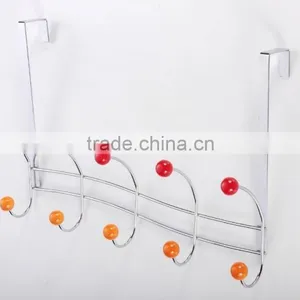 New Over The Door 10 Hook Rack, Hook Coat Rack, Closet Door Rack thumbnail-2