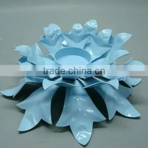 Designer Tea Light Candle Holders,Metal Flower Shape T Light Candle Holders,Decorative Tea Light Candle Holders,T-Light Holders thumbnail-1
