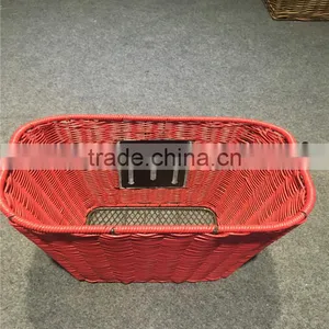 Wholesale Plastic Quick Releases Supply High Quality Classic PP Bicycle Basket thumbnail-1