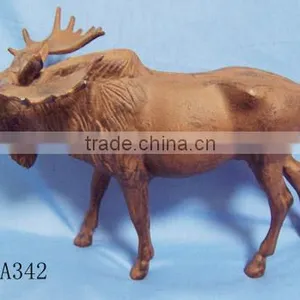 Cast Iron, Garden Decoration, Cast Iron Moose,cast Iron Decorative Pieces thumbnail-1