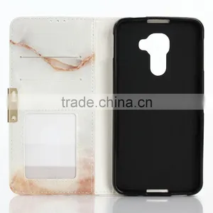 Noble Design High Quality Marble PU Card Bumper/pocket Cell Phone Case for Blackberry DTEK60 thumbnail-6