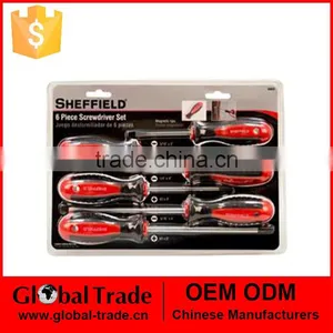 T0331 6Pc CR-V Blade Screwdriver Set thumbnail-1