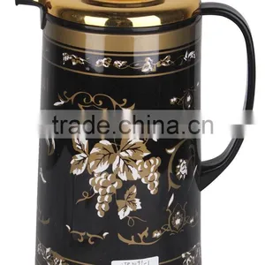 1.3L Iron-clad Coffee Thermos Kettle, Vacuum Flask, Dark Color Decal thumbnail-1