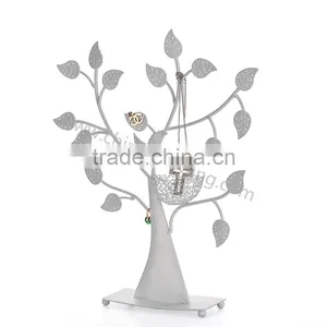 Metal Bird Jewelry Tree Display Stand thumbnail-4