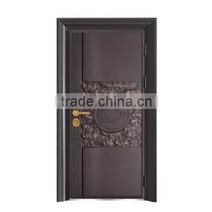 Indian Main Door Designs Wooden Single Main Door Design Security Door(BG11-M064) thumbnail-1