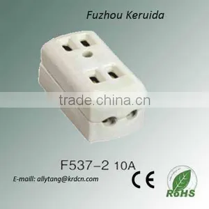 250V 600V Porcelain Receptacle for Light thumbnail-1