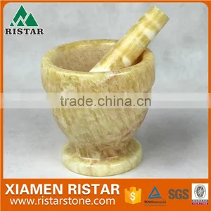 Unique Stone Marble Mortar and Pestle for Promotion thumbnail-6