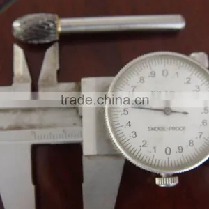 Oval Shape(E Type) Tungsten Carbide Rotary File YG8/YG10 thumbnail-1