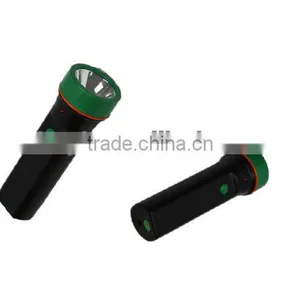 Home Use LED Rechargeable Flashlight, Electric Cree Flashlight, Electric Plastic Led Flashlight thumbnail-2