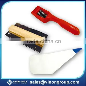 Adhesive Spreader, Notch Trowel, Wooden Trowel thumbnail-1