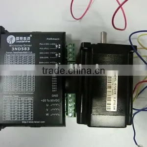 Co2 Laser Parts Co2 Laser Step Motor 573s09 and Driver 3ND583 thumbnail-1