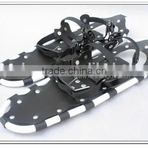8x27(22x69cm) Non Slip Snowshoes for Safer Walking on Snow Aluminium Pivot PU Binding Alloy Crampon Shoes (HS-SS1 27inch) thumbnail-1