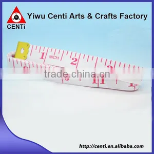 Wholesale 1.2*150cm 60" Soft Custome Logo Sewing Tailor Metric Inch Cloth Tape Measure thumbnail-5