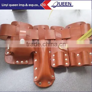 Brown Second Cowhide Tool Belt Pouch Set thumbnail-1