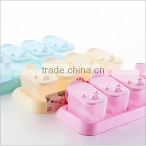 OEM Creative Pig Shape 3 Color Plastic Seasoning Case Spice Storage Box Case Golden Supplier In ShenZhen thumbnail-2