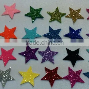 Glitter Eva Foam DIY Craft Fun Shapes, Glitters Foam Craft Shape Kits thumbnail-5