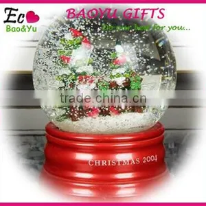 Resin Christmas Snow Globe/Water Globe/Snow Ball for Christmas Decoration thumbnail-1