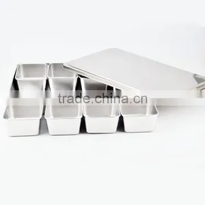 SS201stainless Steel Magnetic Spice Box With 4 Compartments thumbnail-1