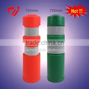 Round Plastic Reflective Road Fence Post thumbnail-1