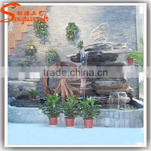 2015 China Factory Direct Make Artificial Water Fountains Artificial Landscaping Garden Stone thumbnail-6