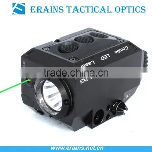New Compact Square Tactical Green Laser Sight and Strobe 200 Lumen CREE Q5 LED Light Combo (FDA Certified) thumbnail-1